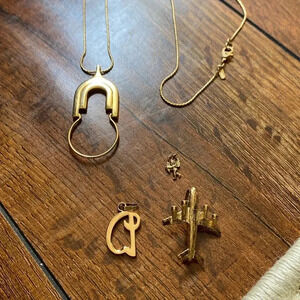 Monet Necklace With charms